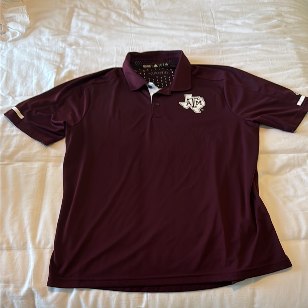 Maroon Texas A&M Polo Shirt
